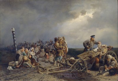 A Halt of The Prisoners by Valeri Ivanovich Jacobi